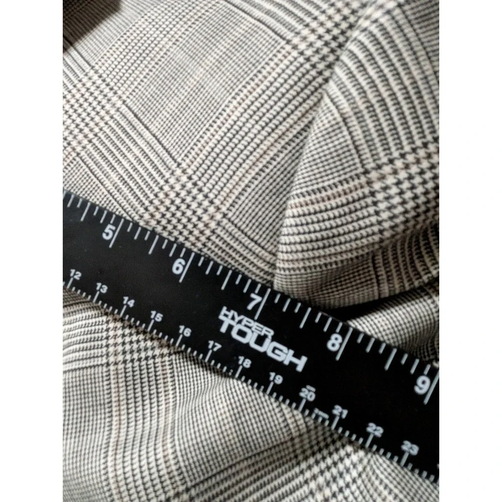 Jos. A. Bank Travelers Collection Mens 46S Grey Glen Plaid 100% Wool Blazer Coat